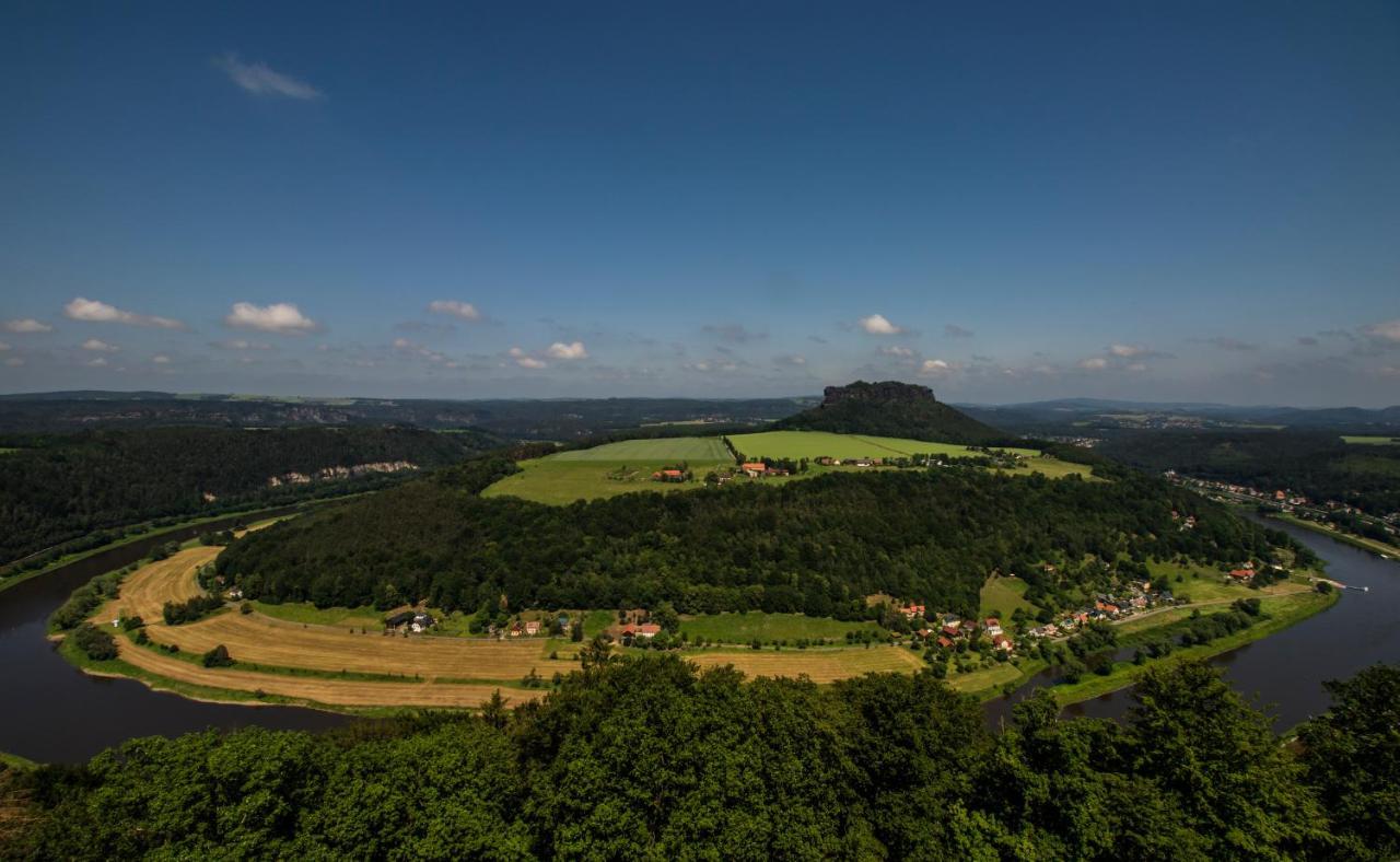Ferienwohnung Nimm Dir Zeit Hinterhermsdorf Esterno foto