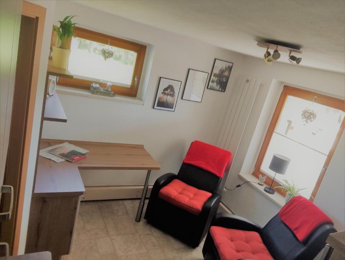 Ferienwohnung Nimm Dir Zeit Hinterhermsdorf Esterno foto